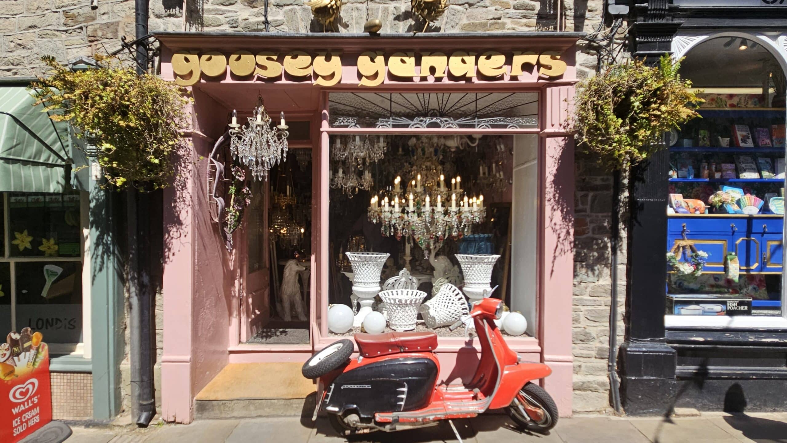 Independent shops in Hay-on-Wye