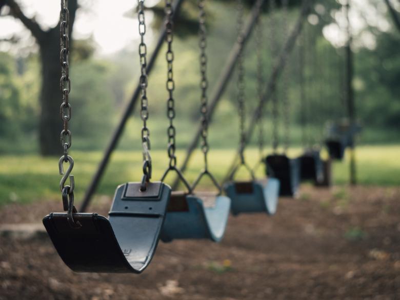 Adventure playground near Hay-on-Wye for kids outdoor play